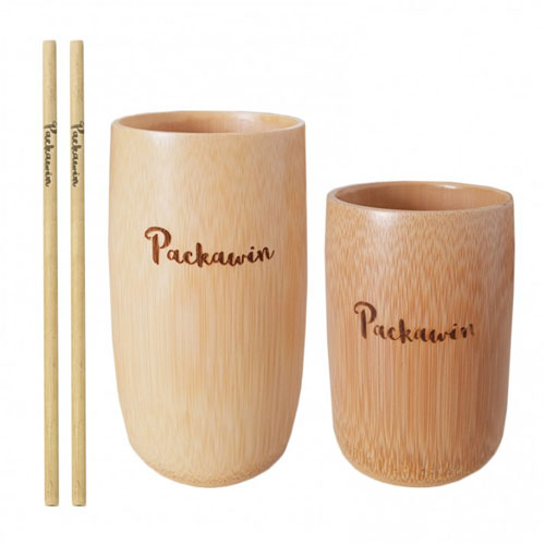 Vasos de Bambú natural