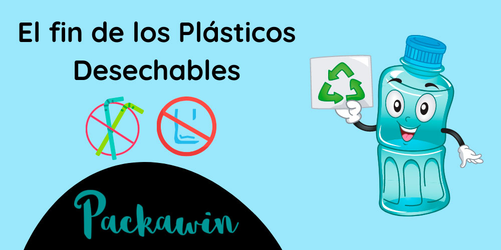 plásticos desechables